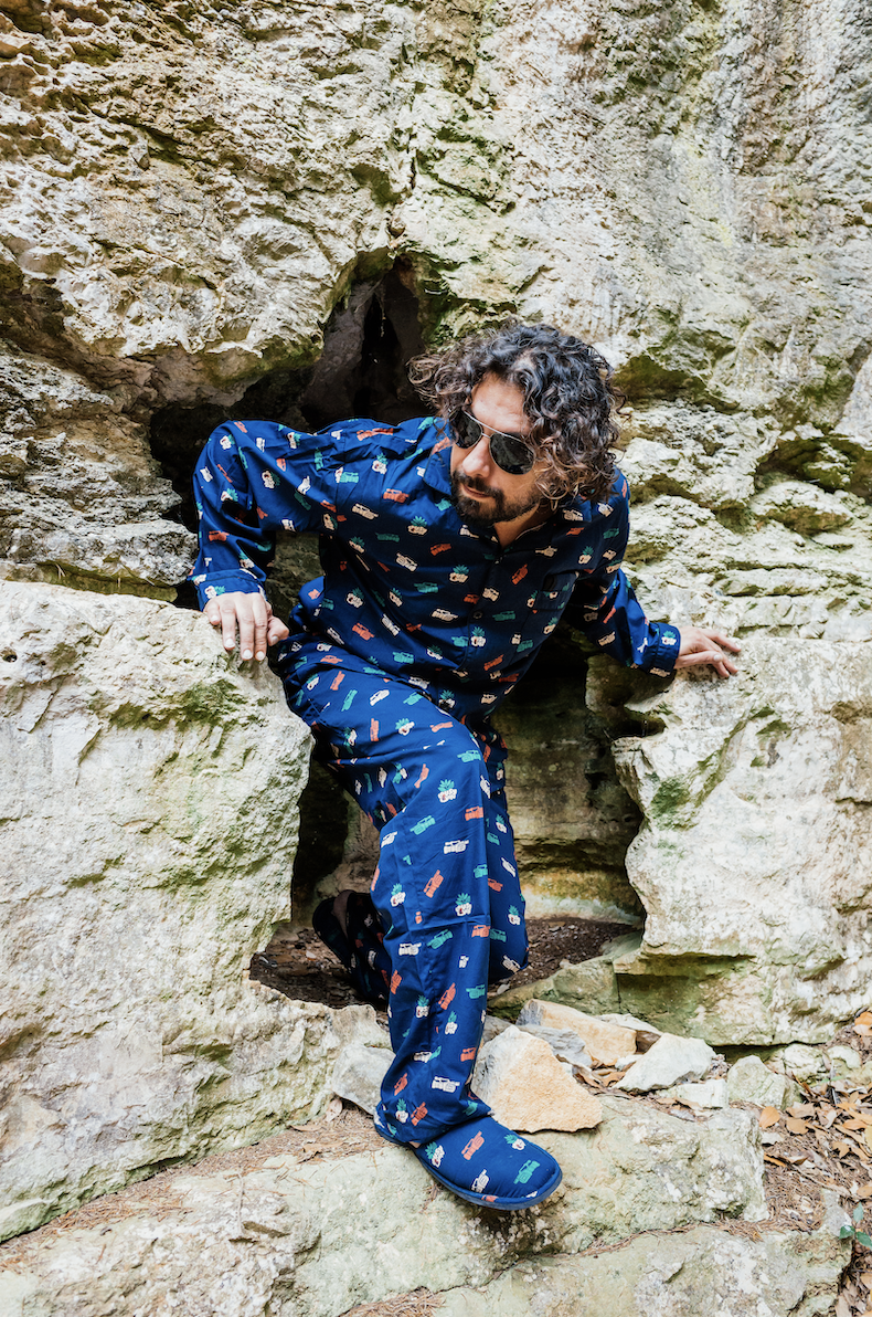 Pyjama LOUSY LIVIN - Bleu marine