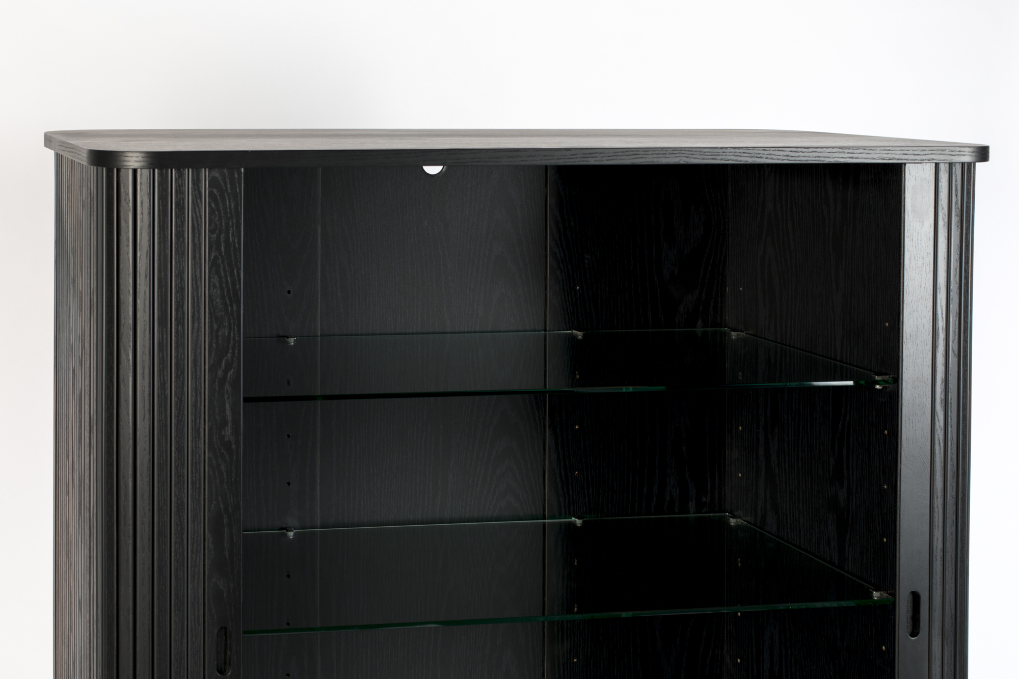 Wandkast  Barbier zwart