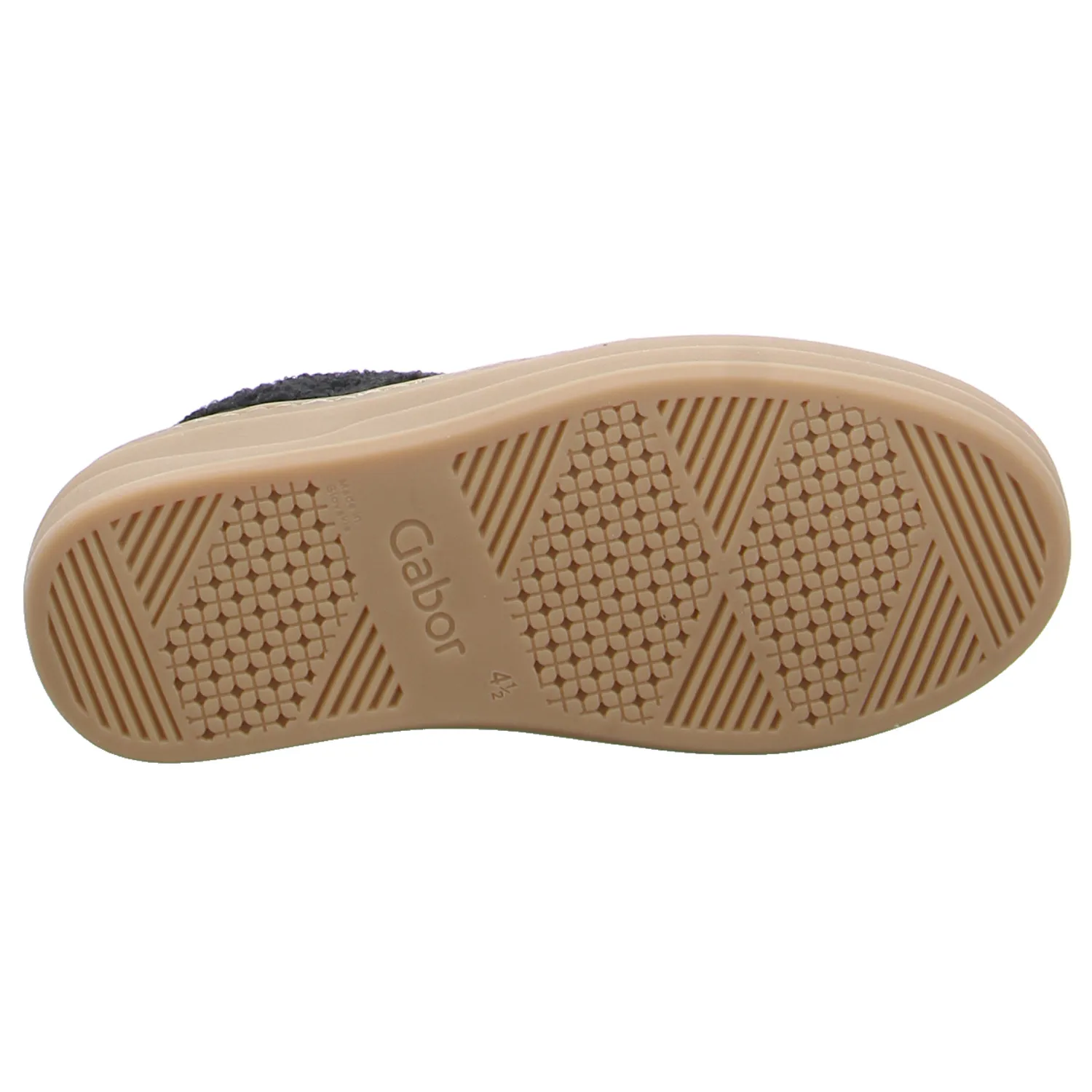 GABOR Sneaker Schwarz Leder