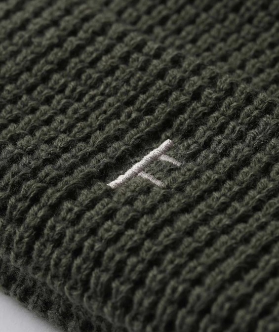 Former Franchise Waffle Beanie Black