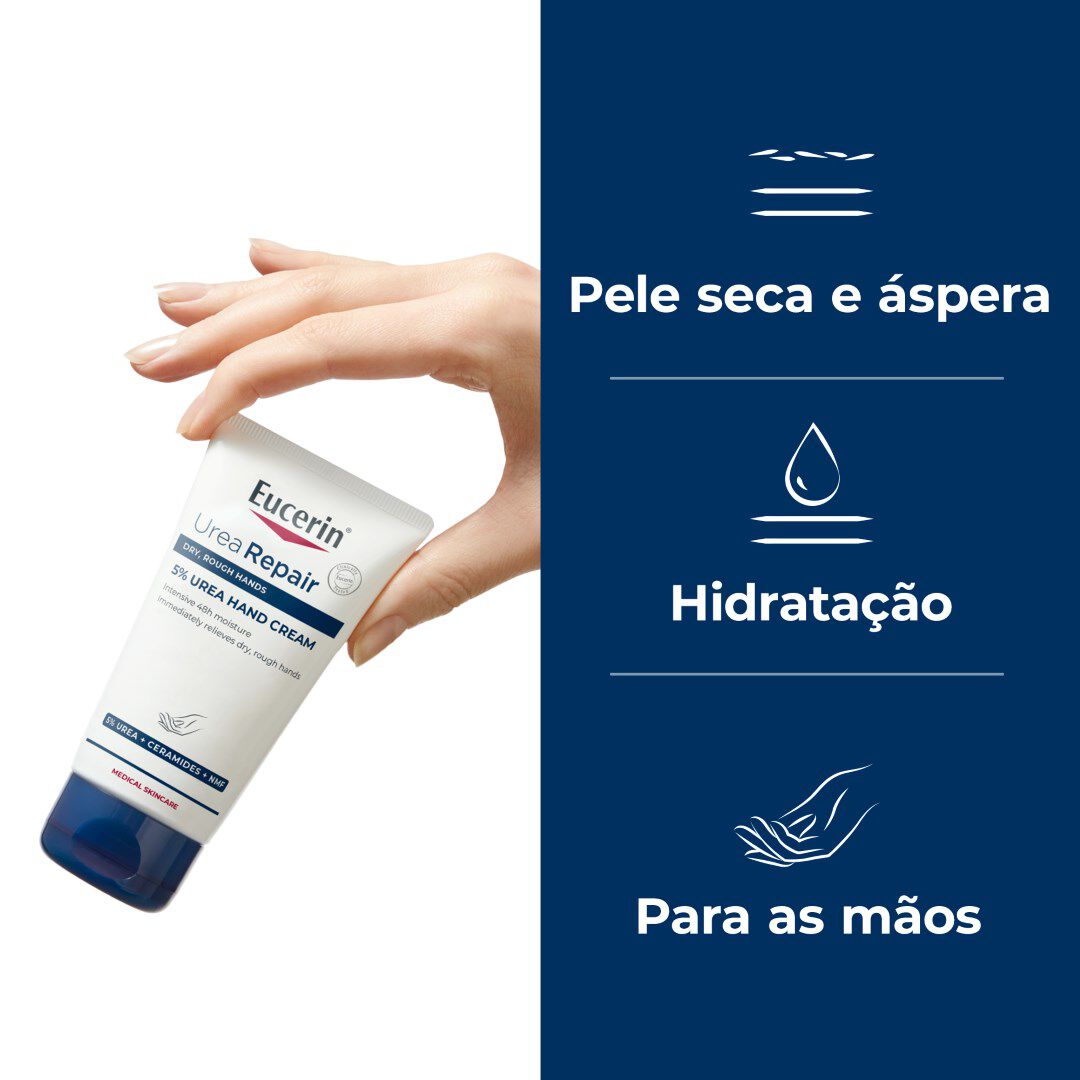 EUCERIN  Urea Repair Creme de Mãos 5% Ureia - 75ml