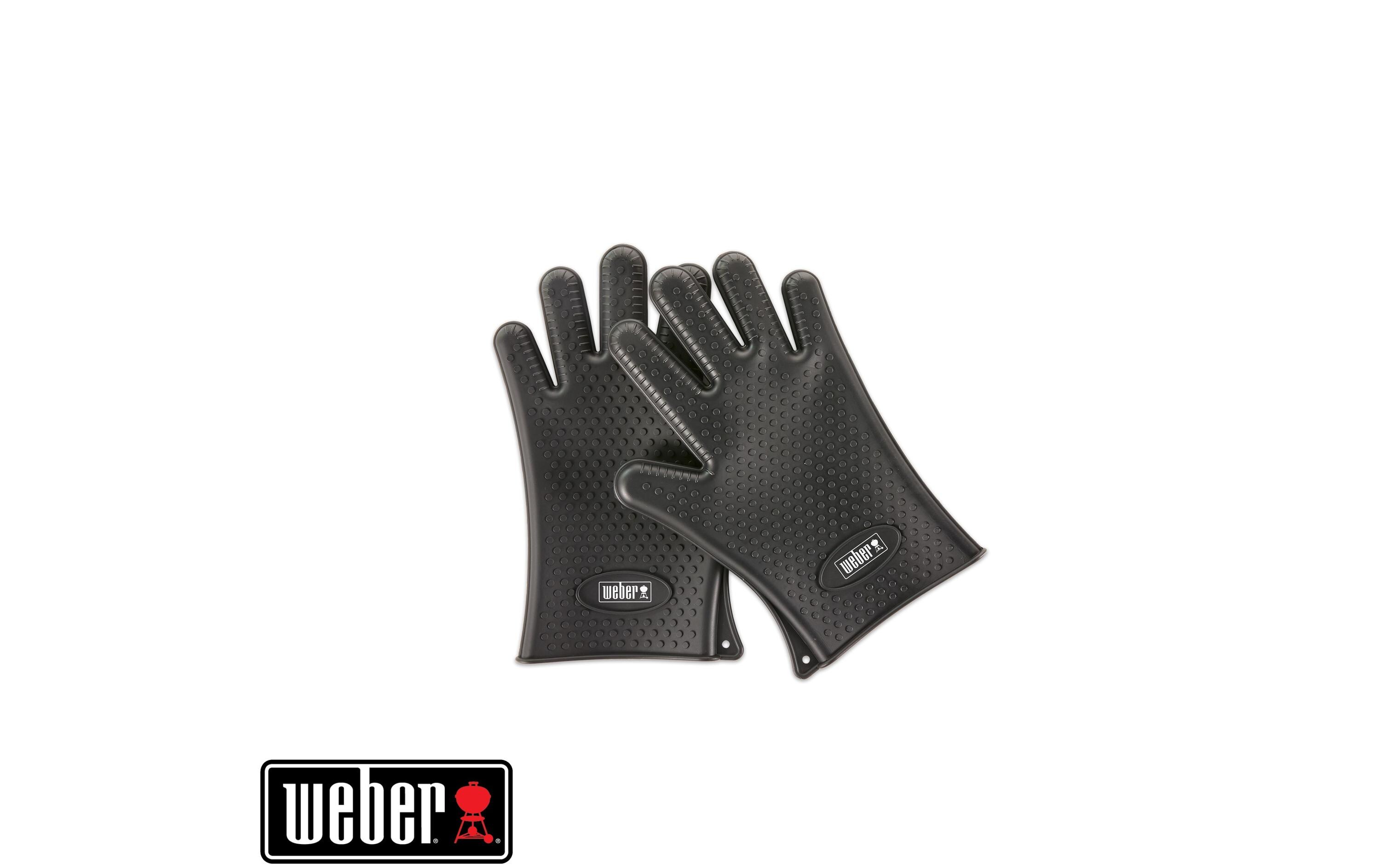 Grillhandschuh Silikon, EU-Grösse 9Hitzebeständige Silikon-Grillhandschuhe