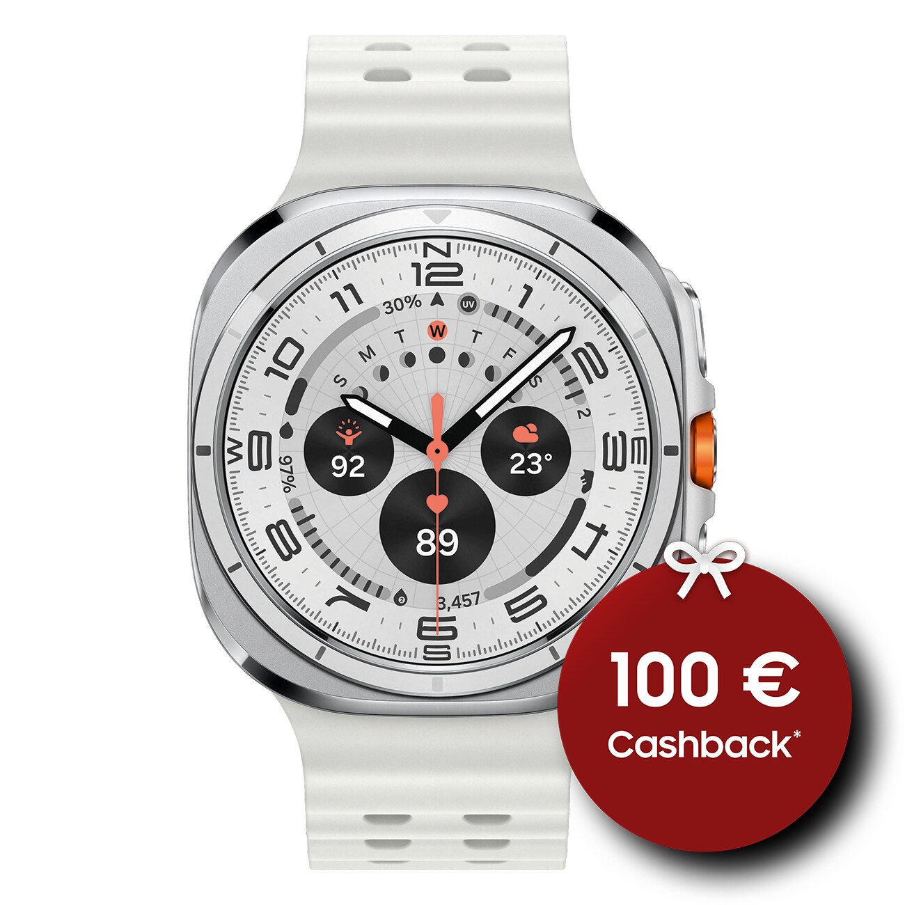Samsung Galaxy Watch Ultra weiß Smartwatch