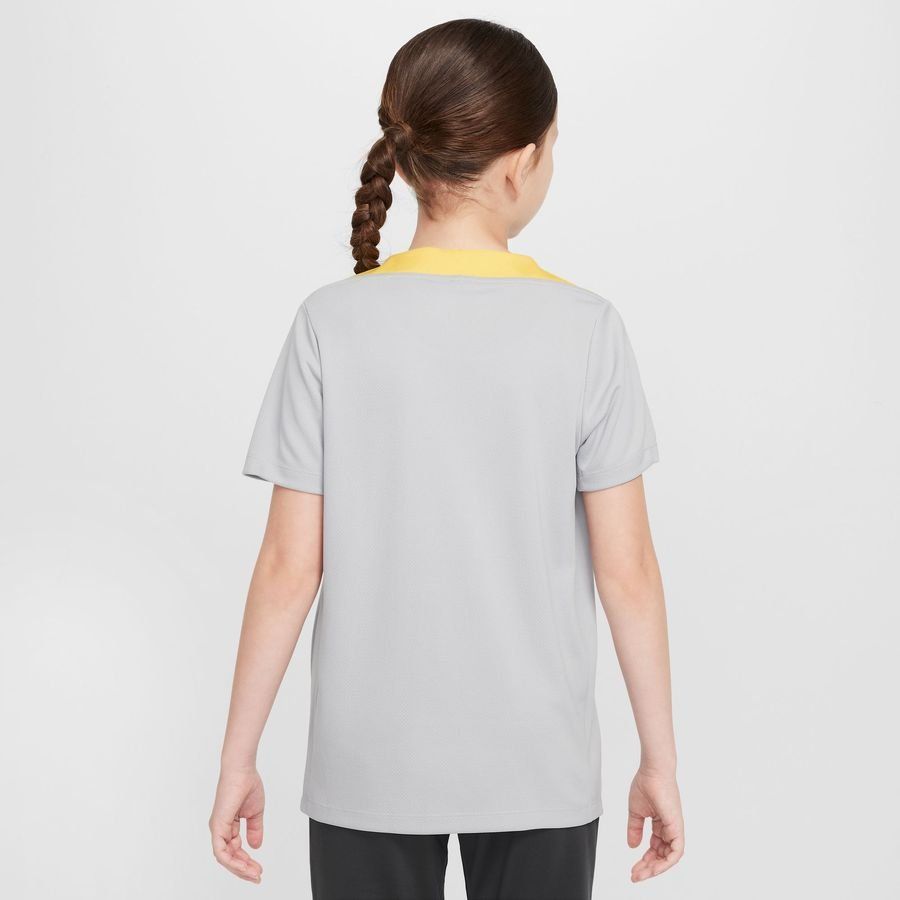 Liverpool T-shirt d'Entraînement Dri-FIT Strike 3ème - Gris/Jaune/Rouge Enfant