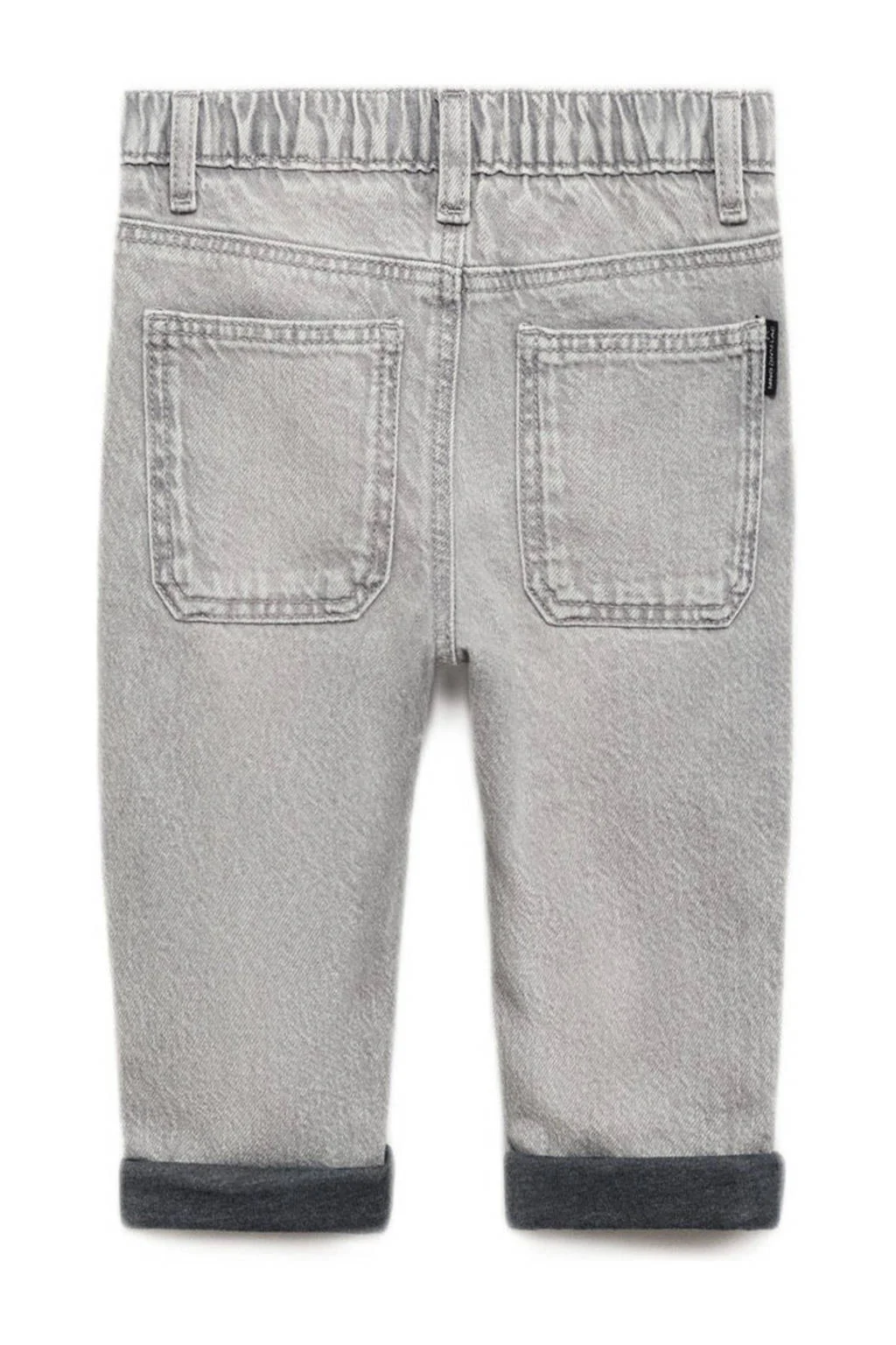 Mango Kids straight grey denim