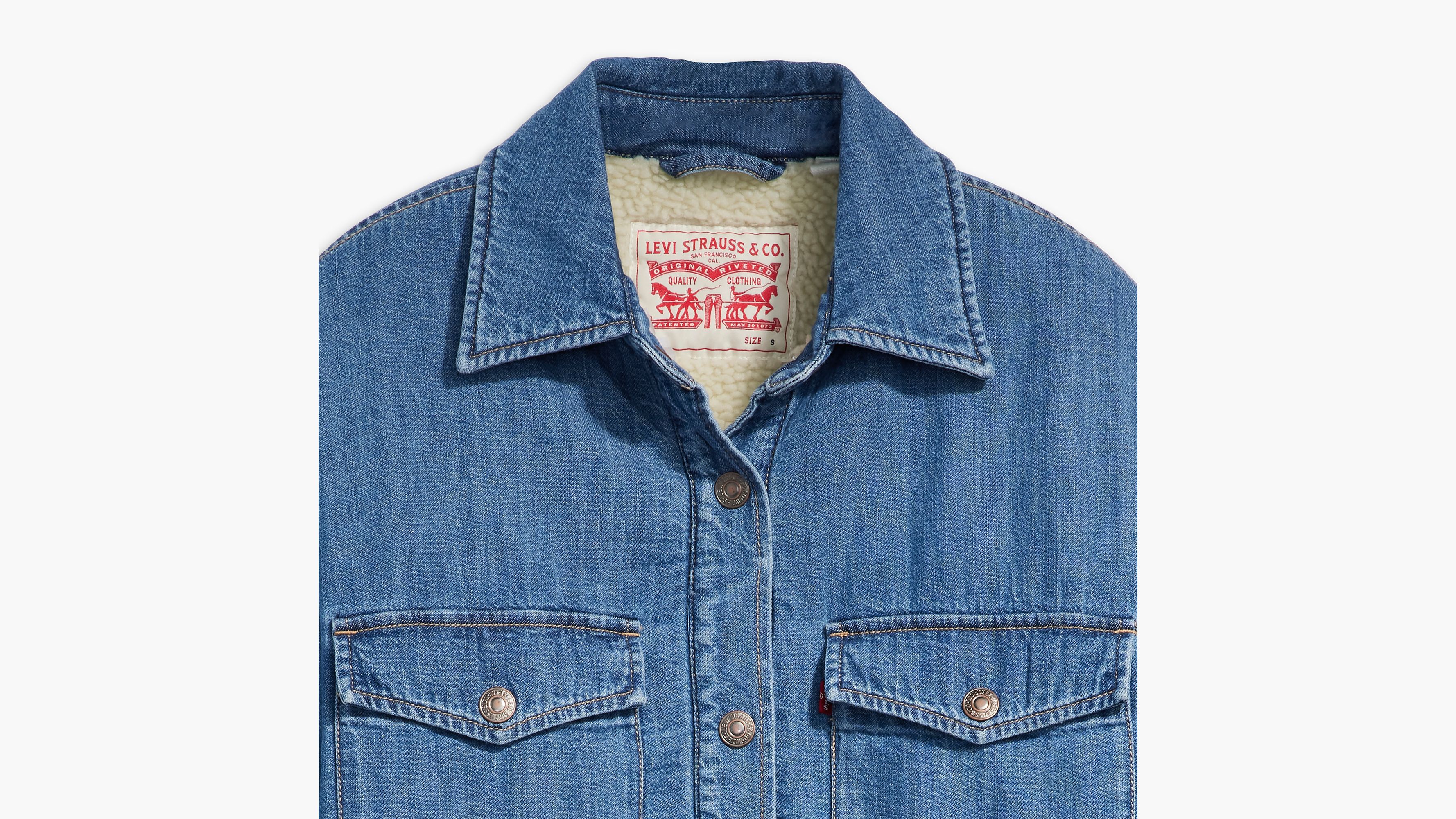 Veste-chemise Nola - Hip To Be Square 3 - Bleu