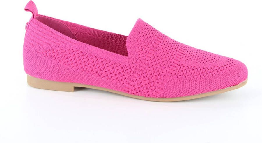 La Strada 2111884 4532 Fuchsia Knitted Loafer