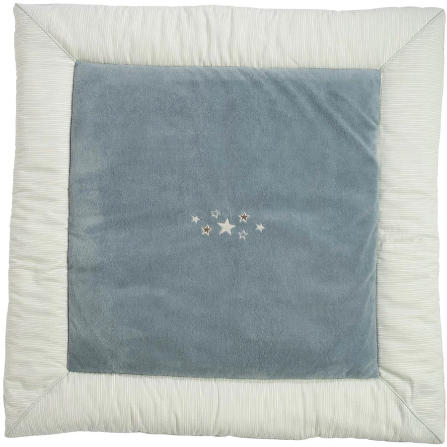 Be Be 's Collection Krabbeldecke Sternchen Mint 100x100 cm