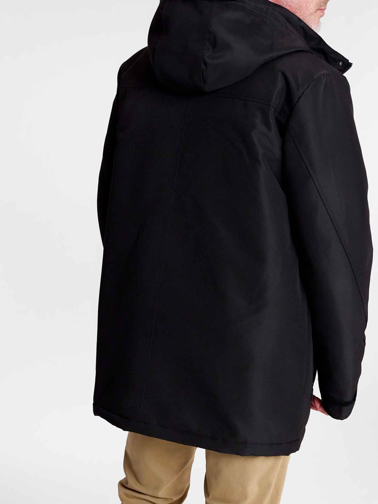 Manteau Imperméable Homme Noir