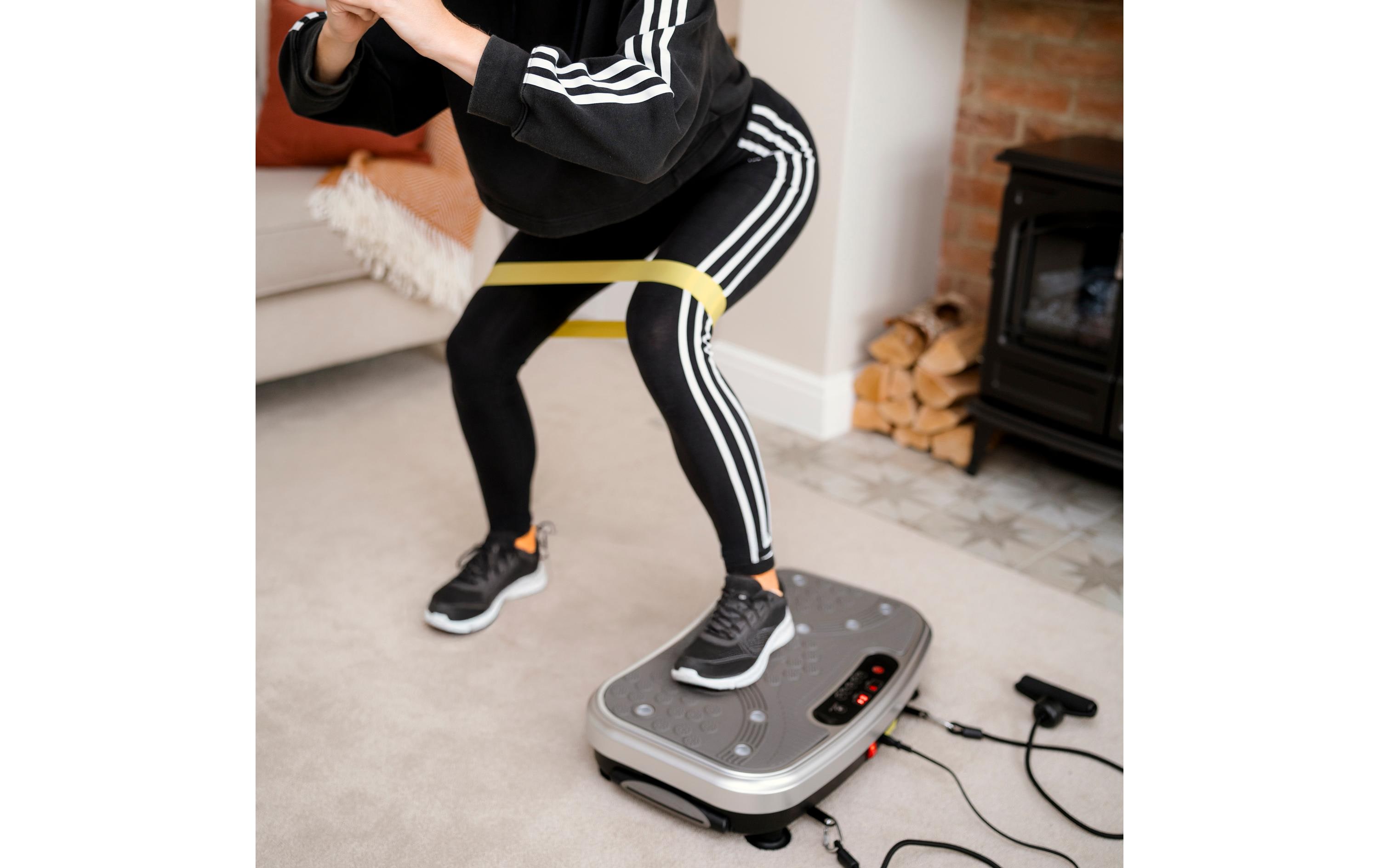Vibrationstrainer Exercise Pro<br>Vibrationstrainer mit 10 Programmen und 100 Intensitätsstufen