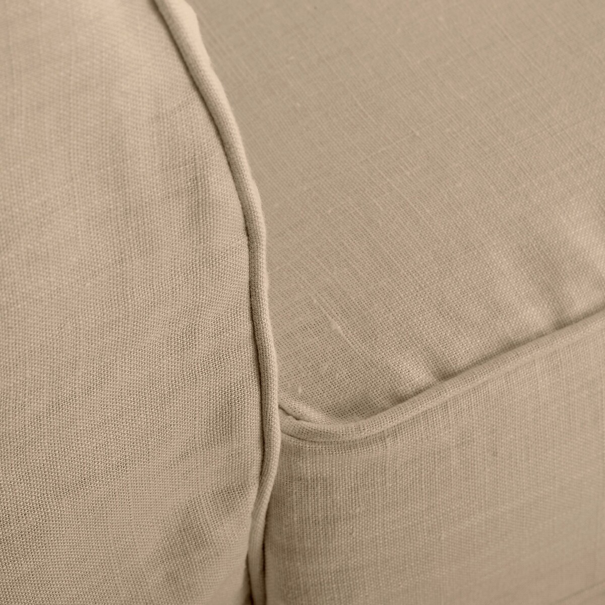 LA REDOUTE INTERIEURS<br>Poltrona de linho grosso, conforto superior, Adelia