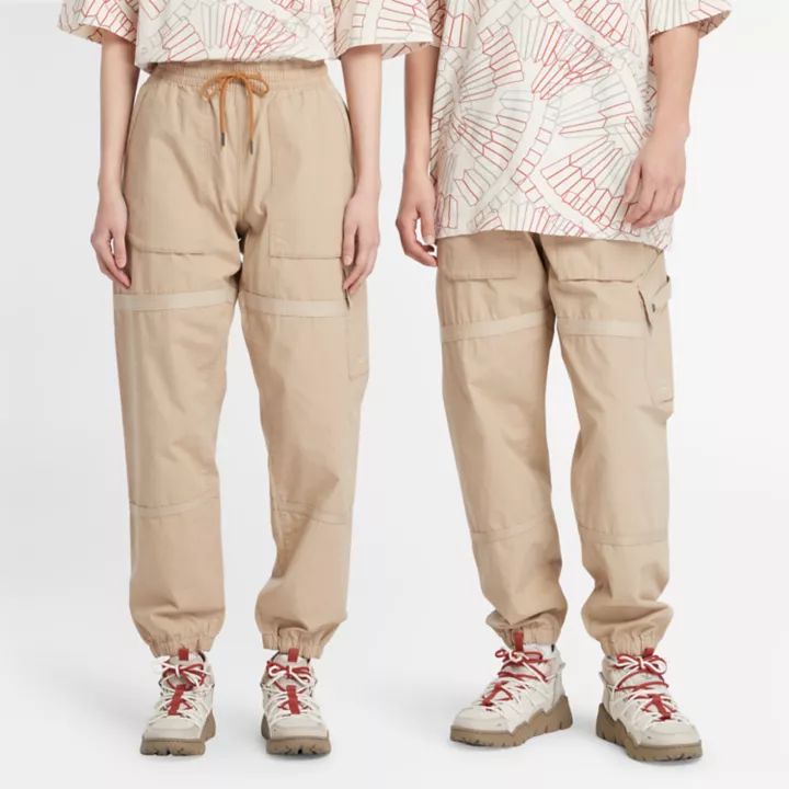 Pantalon cargo Earthkeepers by Raeburn unisexe en beige