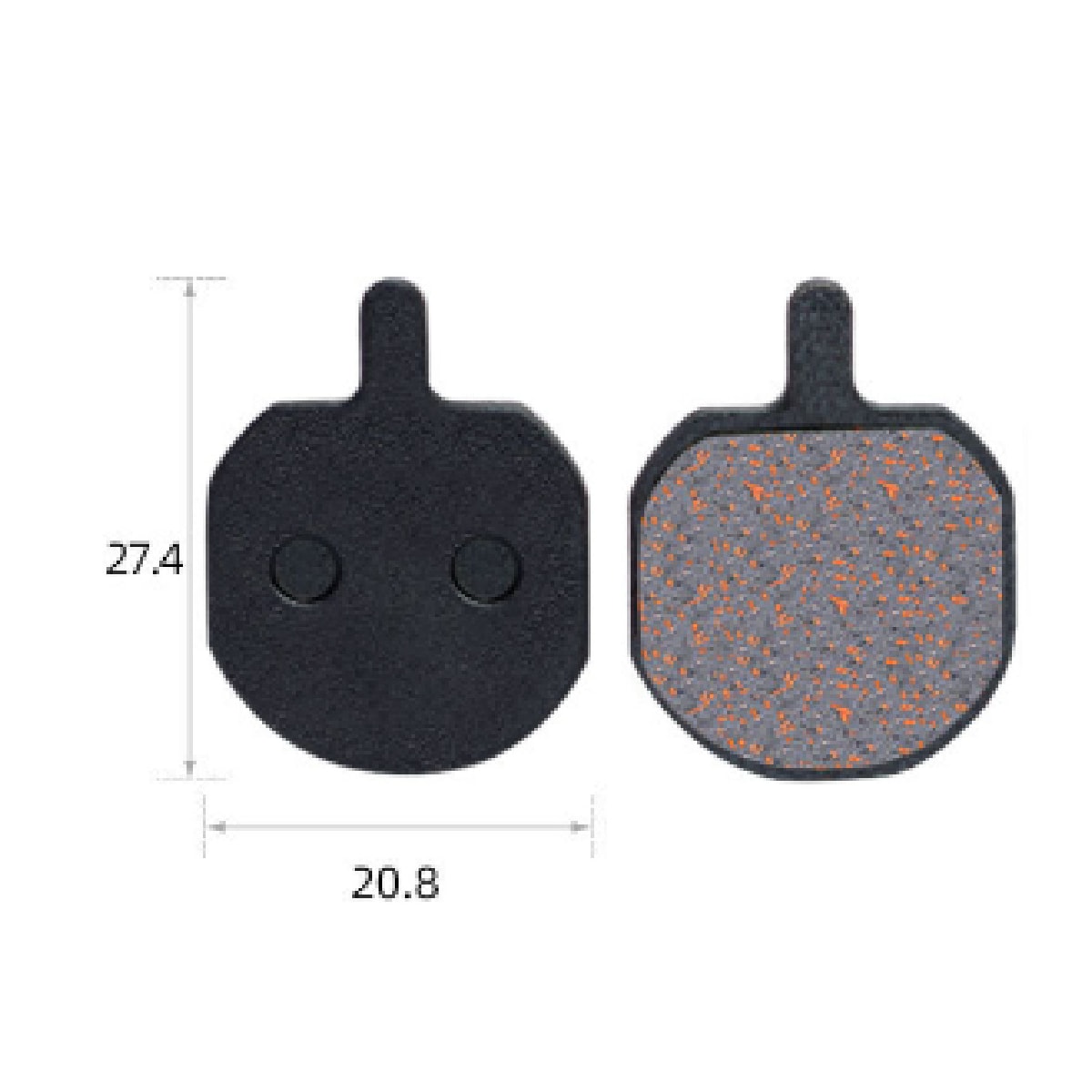 Skivebremseklosser TP-04B for Hans MX3, MX4, MX5, CX5, Helix3, X5