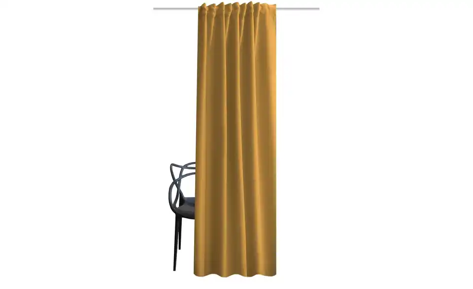 Fertigschal Goldfarben 245 cm