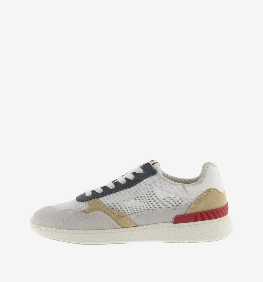 ANIMA - SPORT RETRO Baskets en mesh pour homme BLANCO