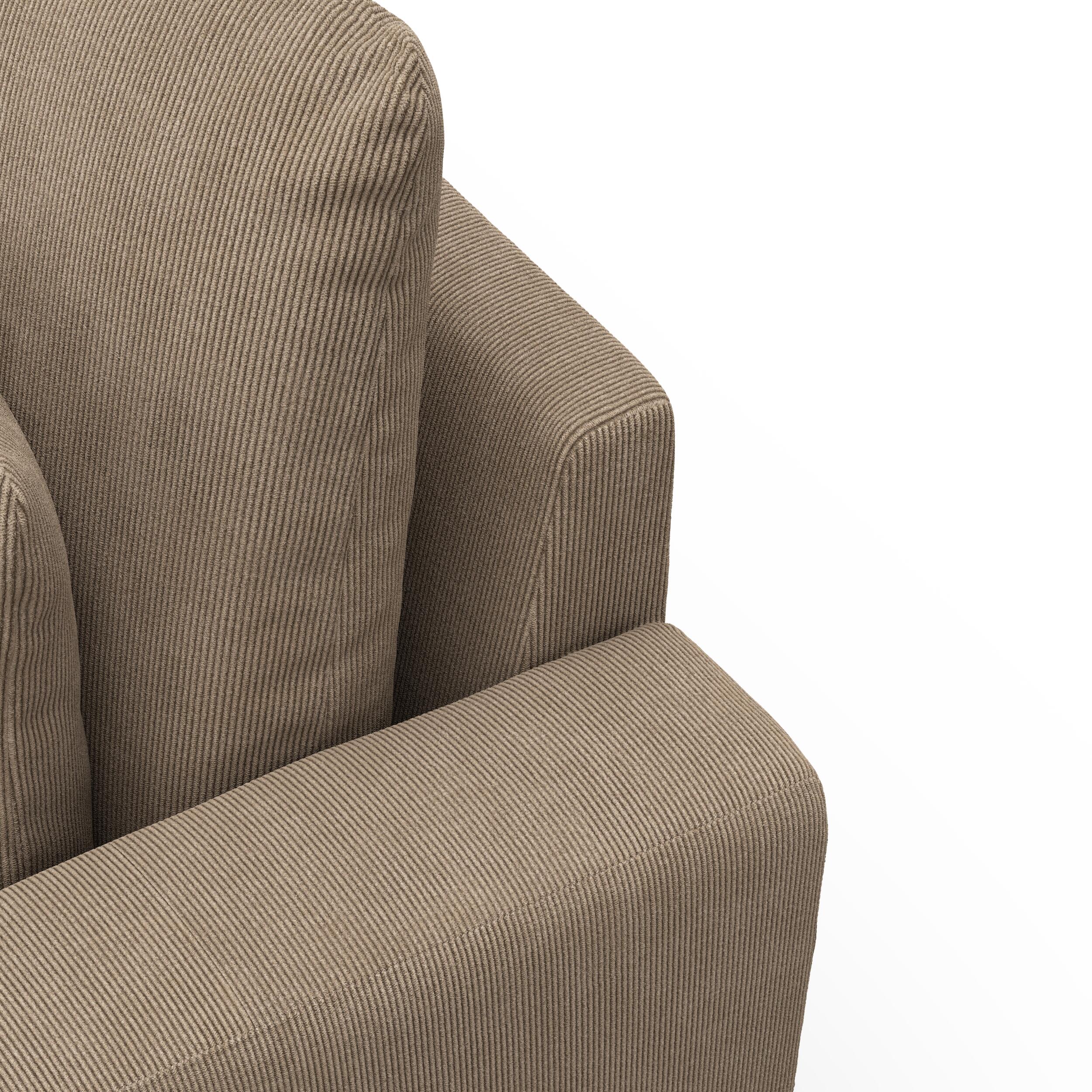 Halmstad højrevendt sofa med chaiselong