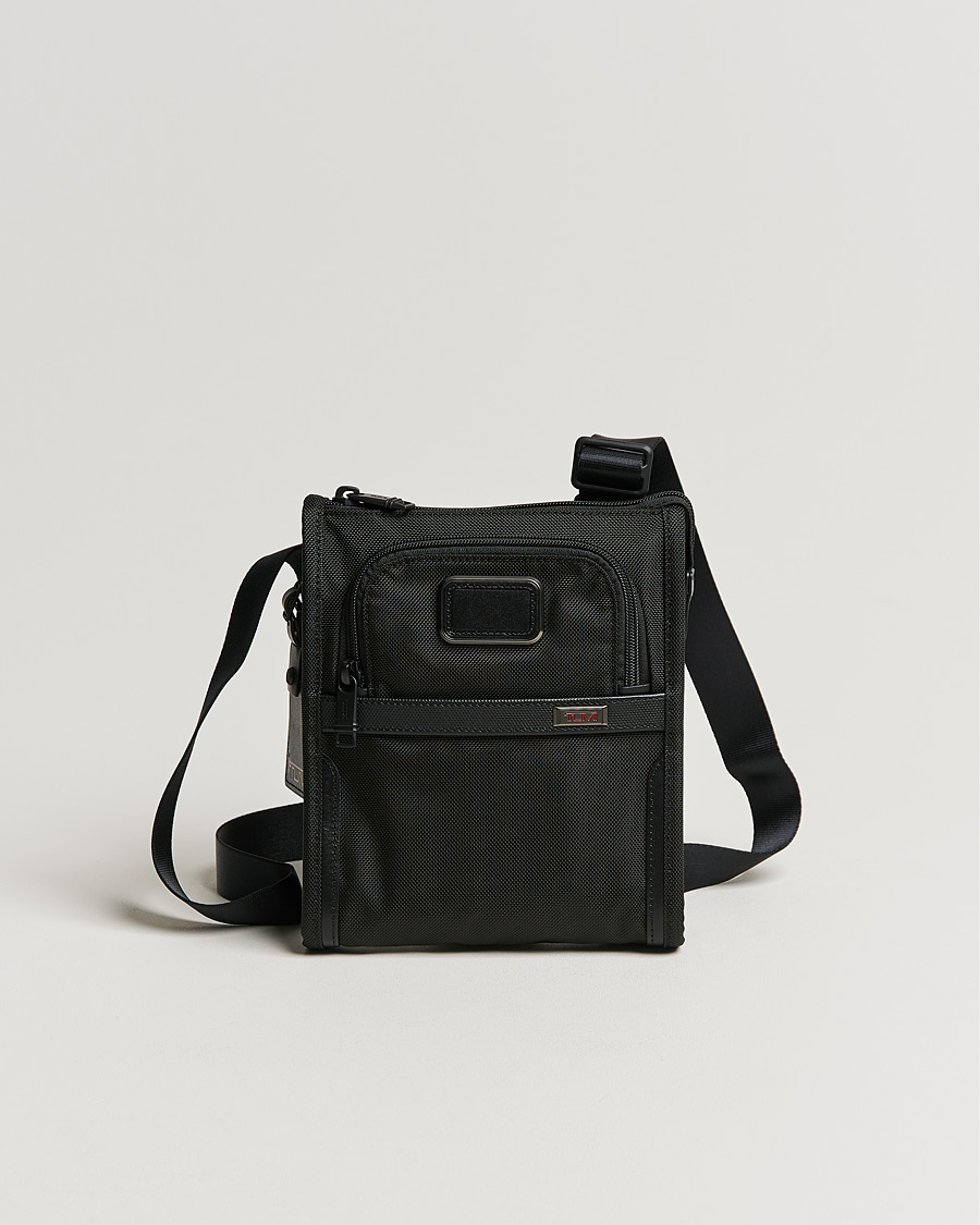 TUMI Alpha 3 Pocket Small Crossbody Bag Black