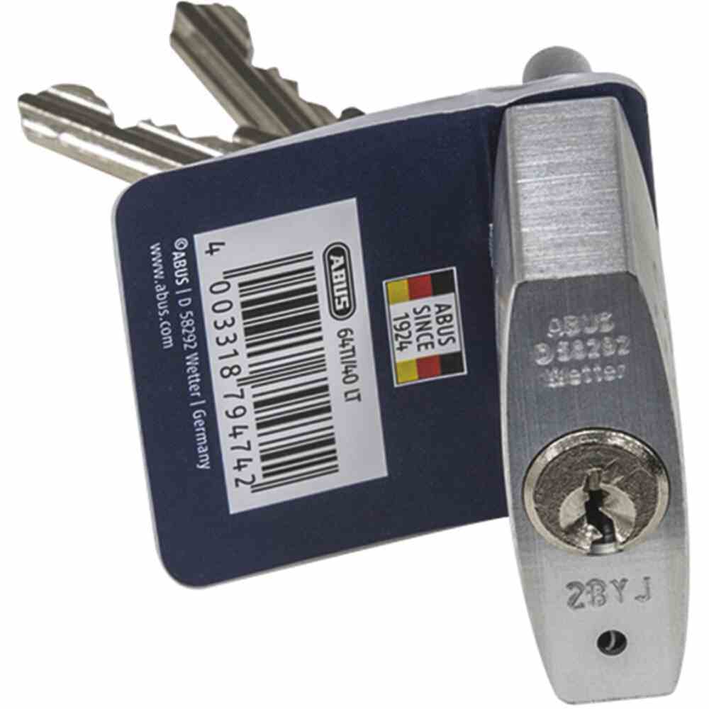 ABUS Vorhängeschloss - silber - Aluminium - 80TI/50