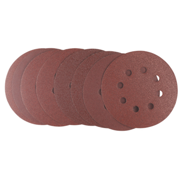 Irwin schuurschijf rond Ø125 mm zelfhechtend K60/K80/K120/K180, 25 stuks