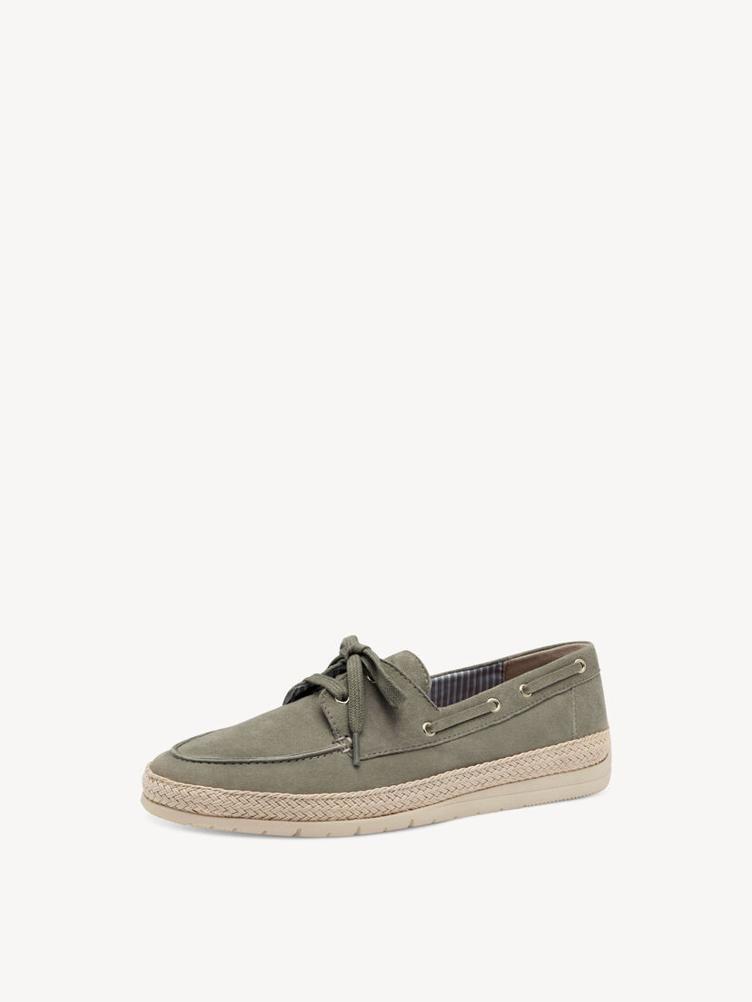 Leren Lage schoen - groen