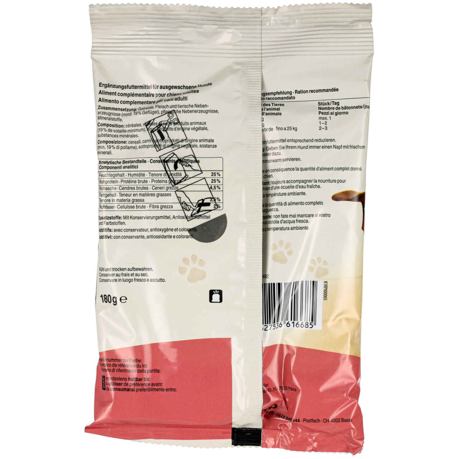 Prix Garantie Dog gefüllte Kaustangen