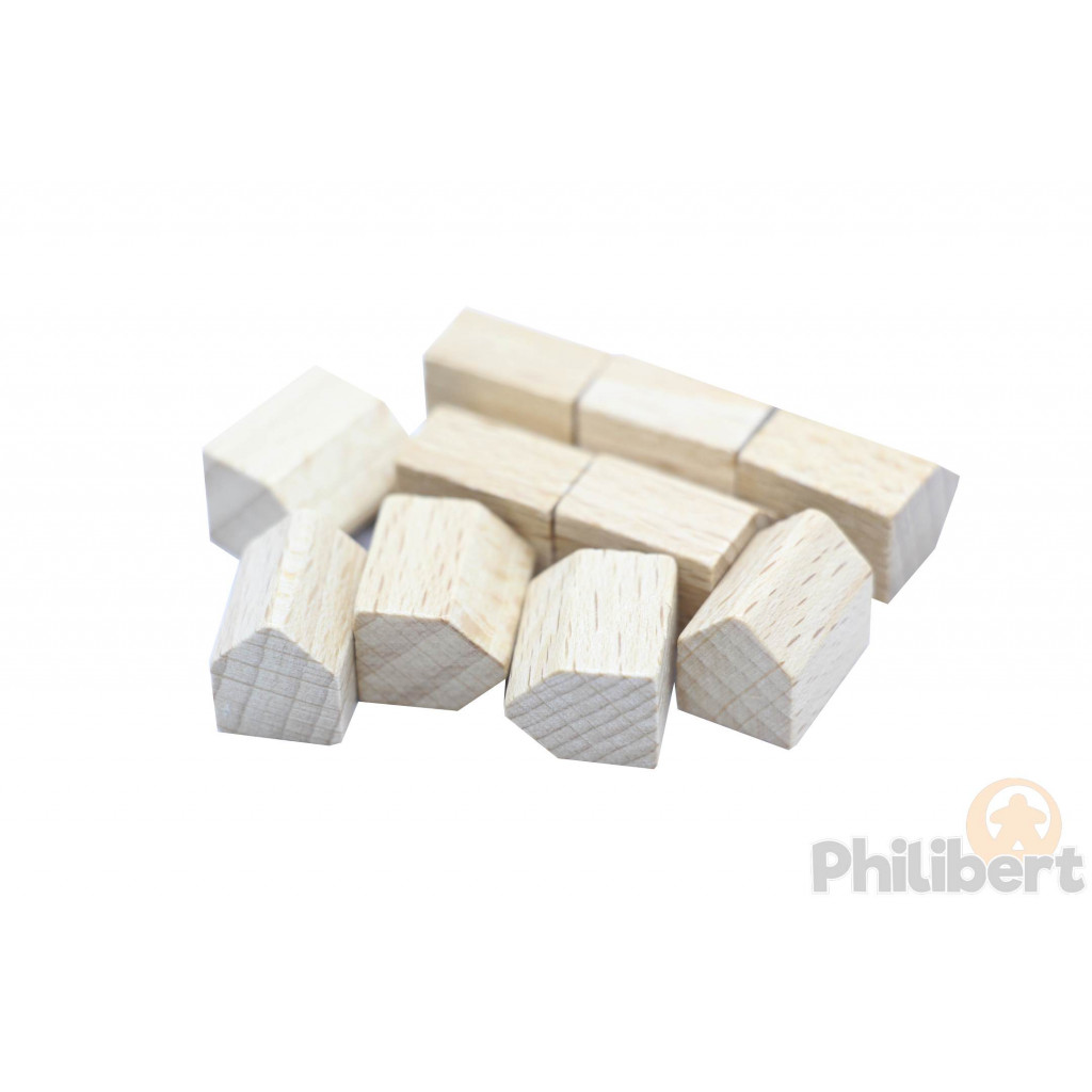 10 Bâtiments 14x10x12mm
