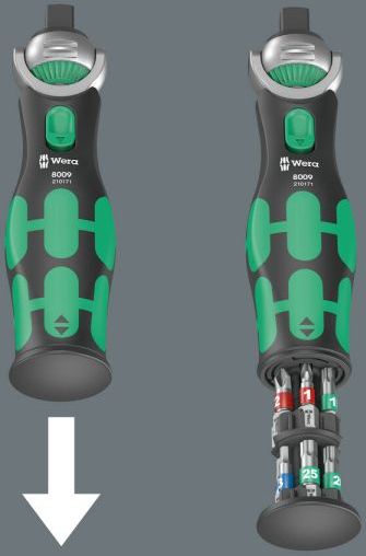 Wera - Zyklop Pocket Set 1 - 13delig - Ratel - Magnetische Bevestiging