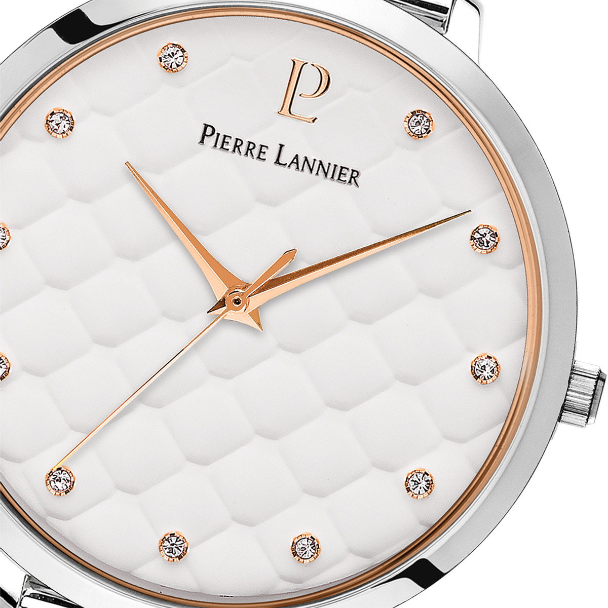 Montre PIERRE LANNIER Grace femme bracelet acier argent