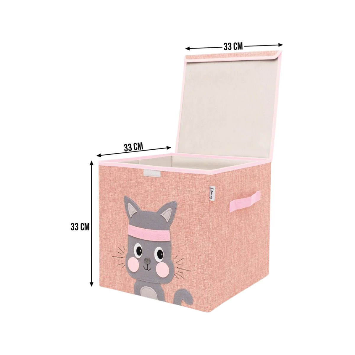 Boîte de rangement en tissu pour enfant 