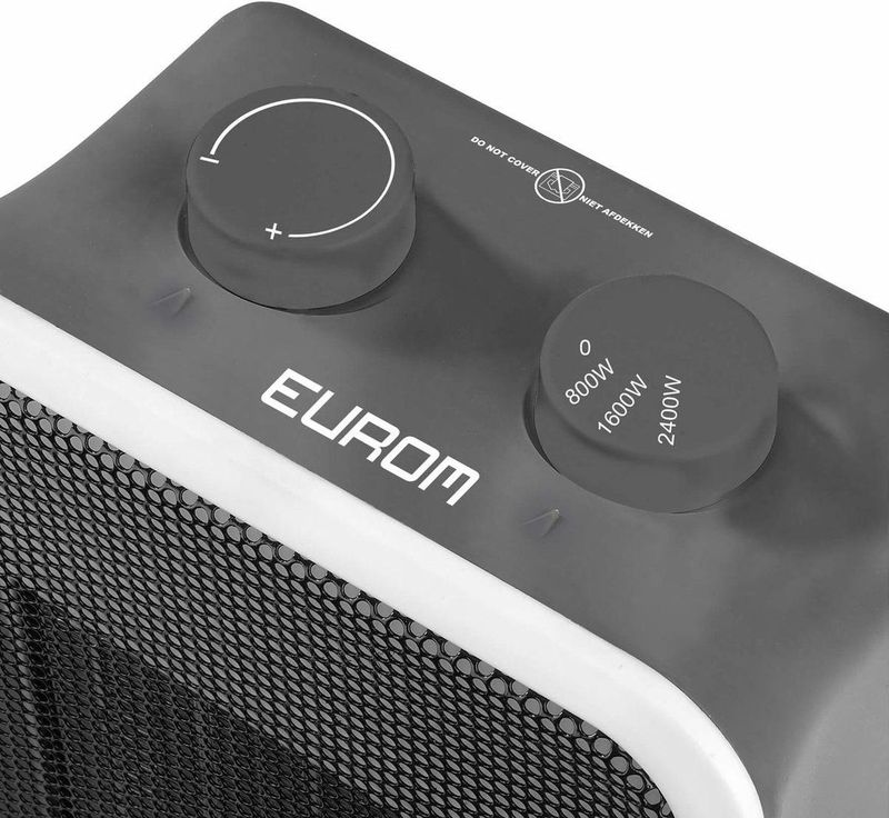 EUROM - Safe-t-Heater - Keramische Kachel - 2400 Watt