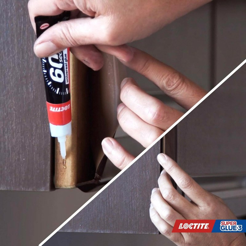 Colle gel extra forte et repositionnable Loctite 60 Secondes Universal - Tube de 20 g