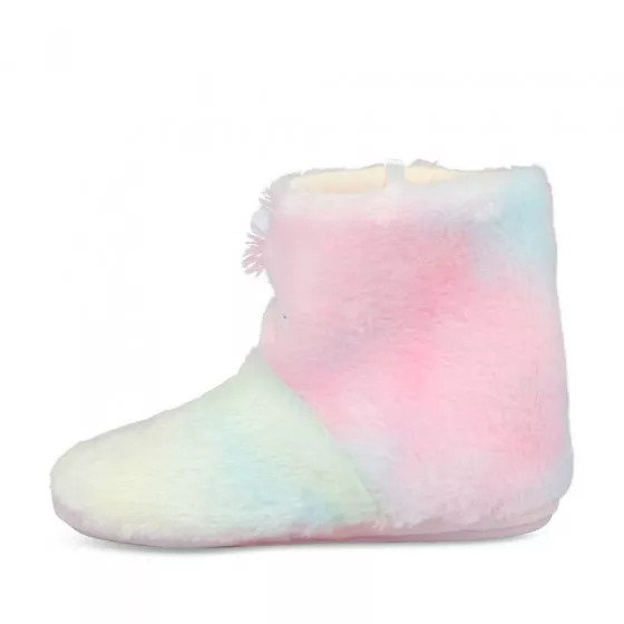 Chaussons bottines ROSE LOVELY SKULL