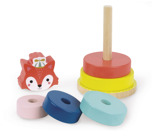 Empilable Renard - Baby Forest - JANOD