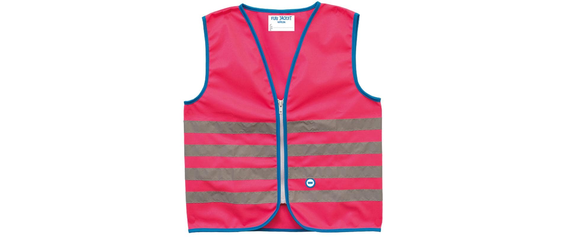 Reflexweste Fun Jacket M, PinkSicherheitsweste für Kinder
