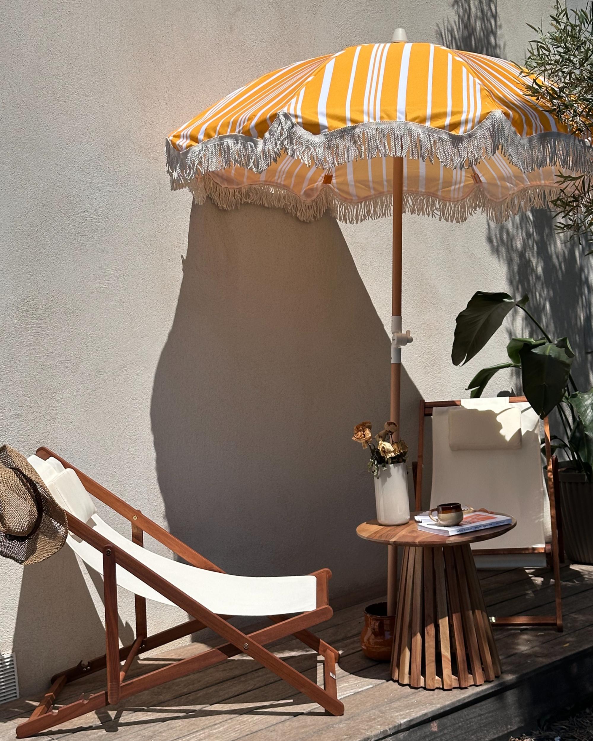Salontafel MESILLA Acaciahout Bruin