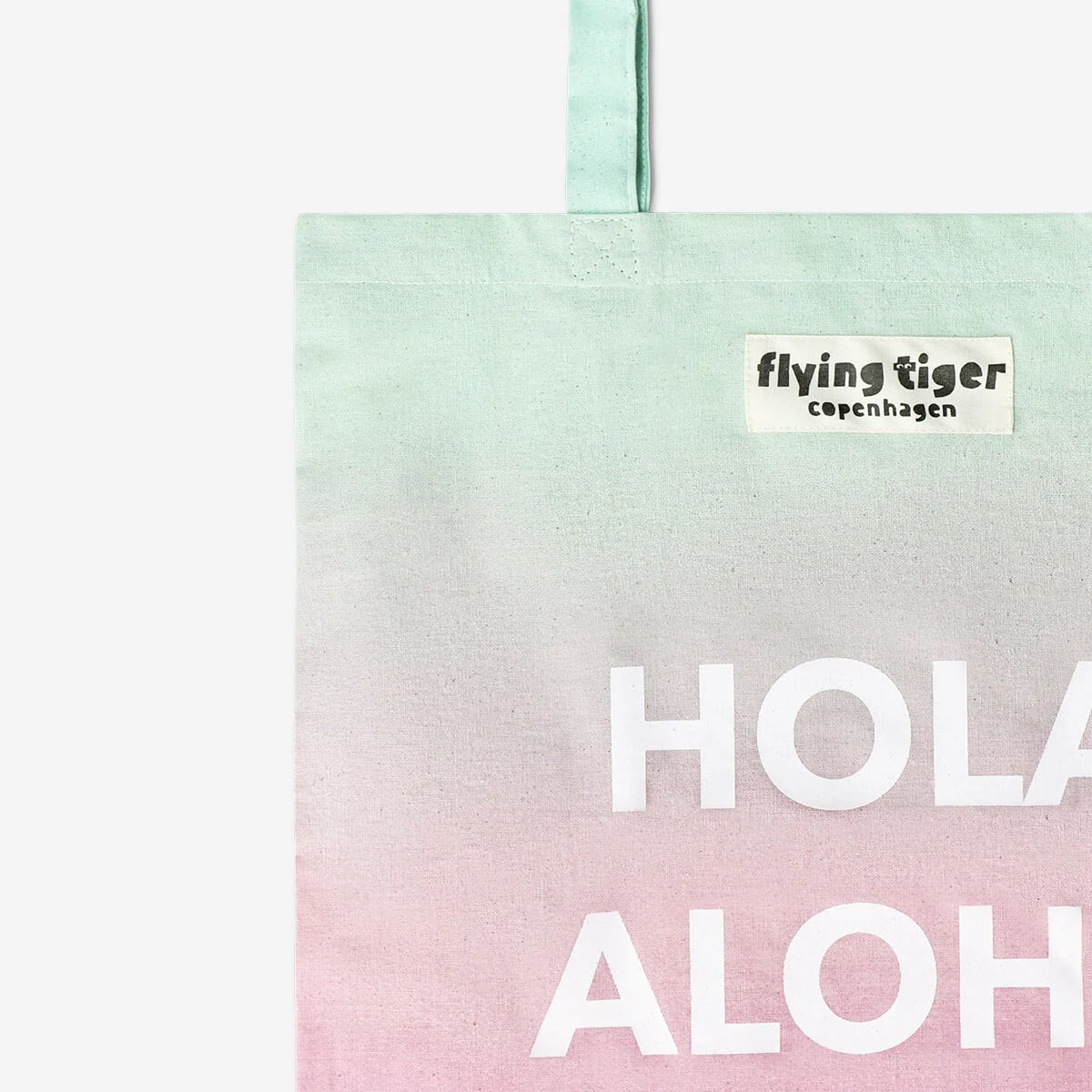 Gradient tote bag