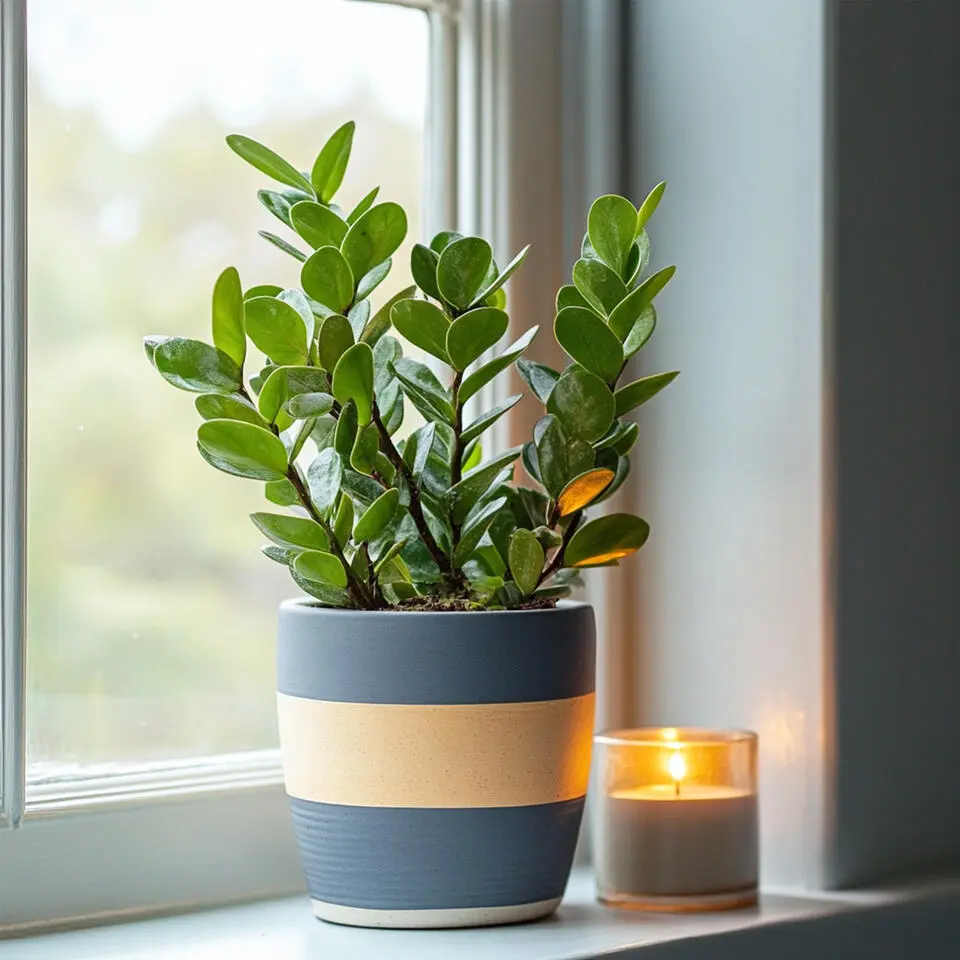 ZZ-plant - Zamioculcas Zamiifolia - Hoogte 55-65cm - ⌀17cm