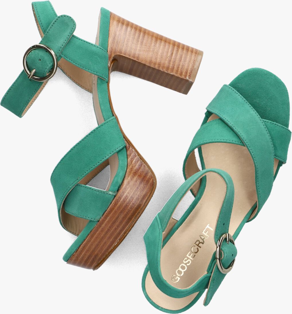 GOOSECRAFT groene goosecraft sandalen malou 3