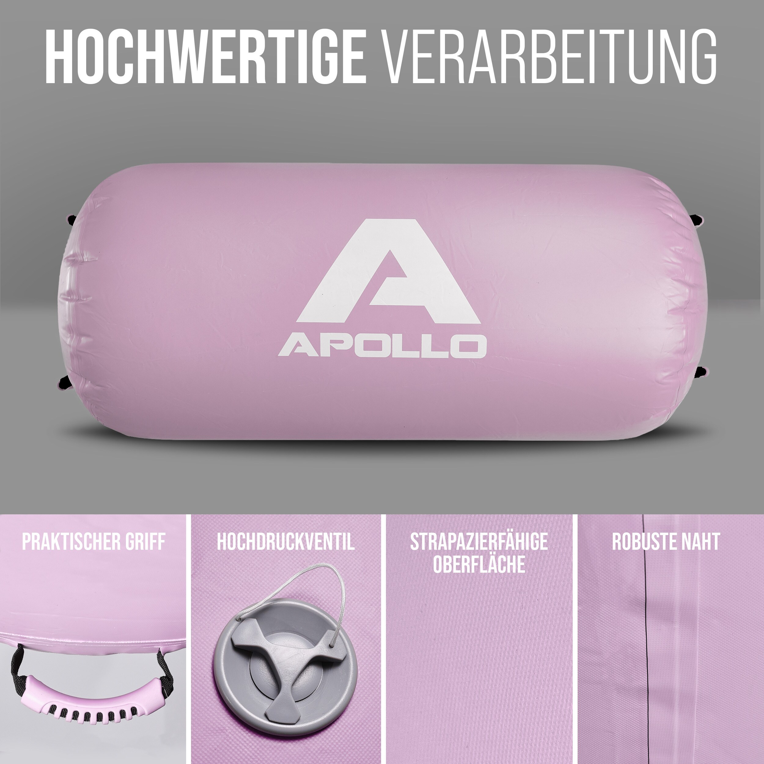 Apollo Air Tracking Rolle für Yoga, Pilates und Gymnastik Air Roll Pro
