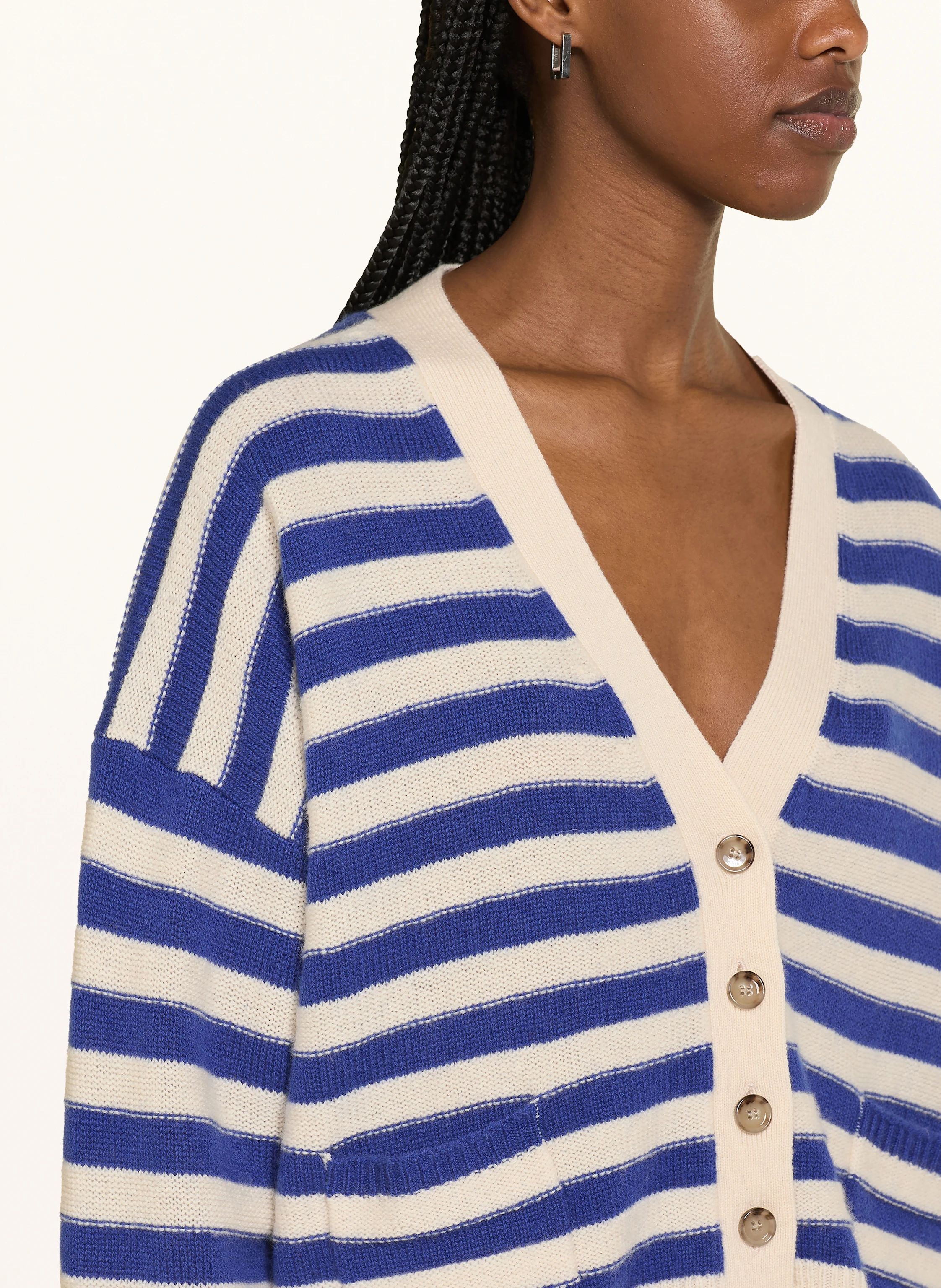 ALLUDE Strickjacke mit Cashmere