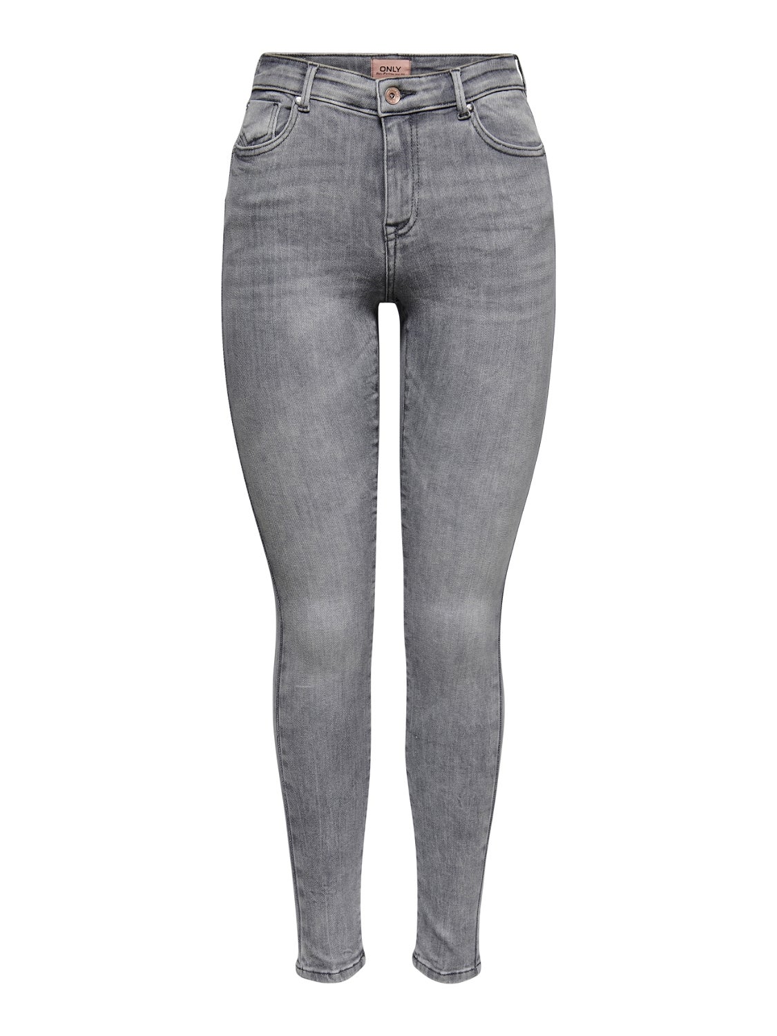 ONLPOWER Mittlere Taille Skinny Fit Jeans Grey Denim