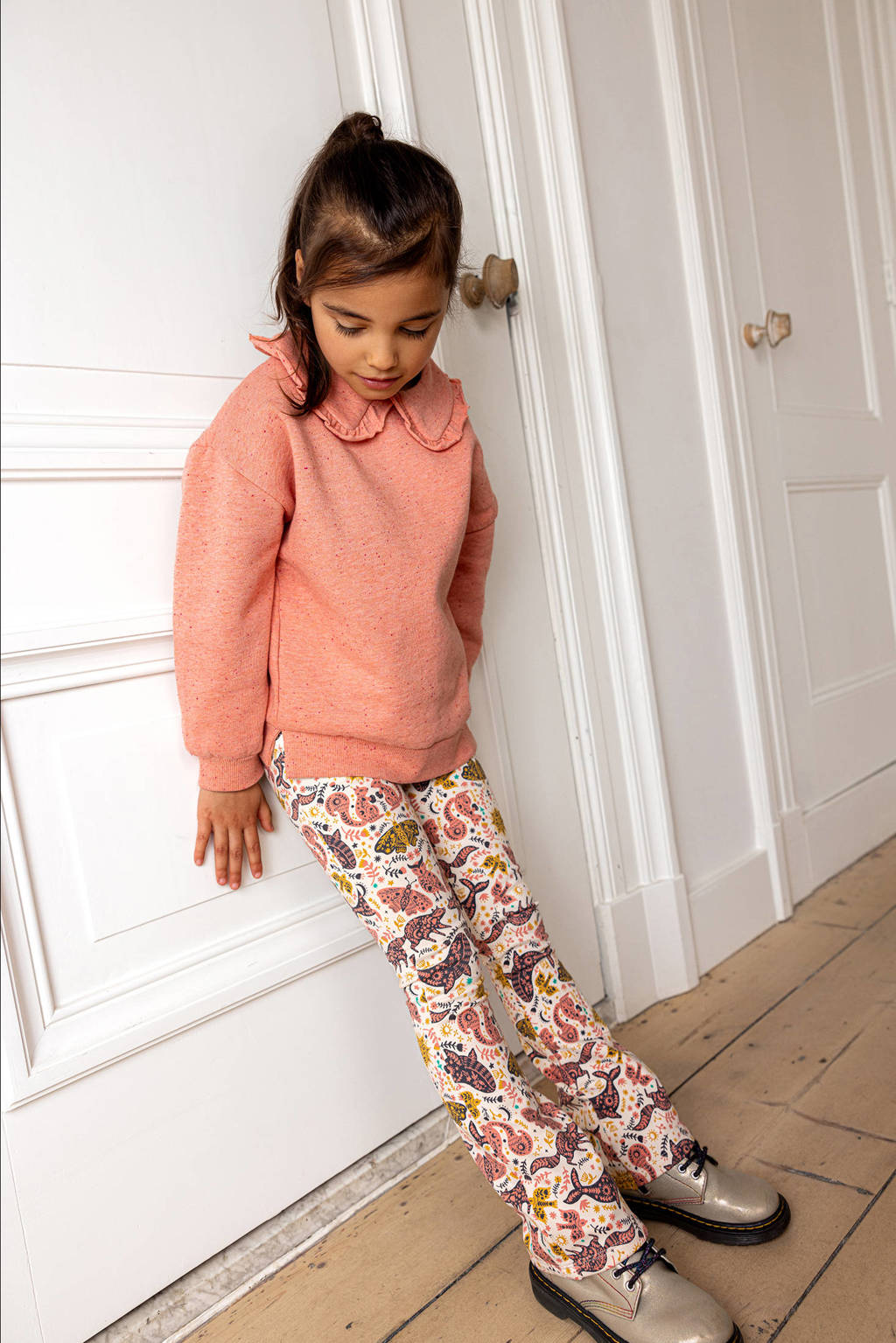 Noppies sweater zalm
