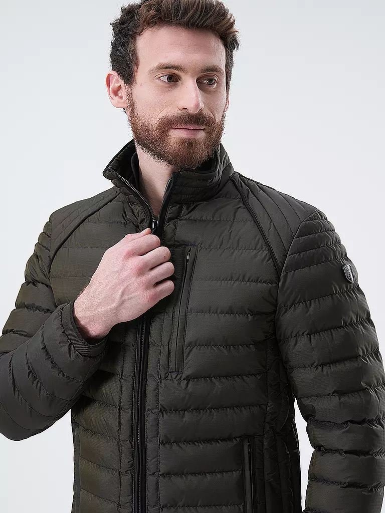 WELLENSTEYN Leichtsteppjacke MOLECULE dunkelgrün