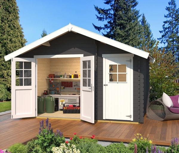 Weka Gartenhaus 253 Gr. 1, ca. B420/H270/T260