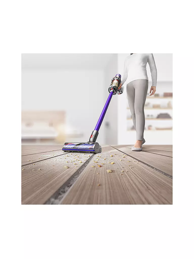 DYSON Staubsauger V11 ADVANCED Nickel/Purple  silber