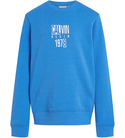 Calvin Klein Sweatshirt - Gutes Niveau - Faszinierend Blue