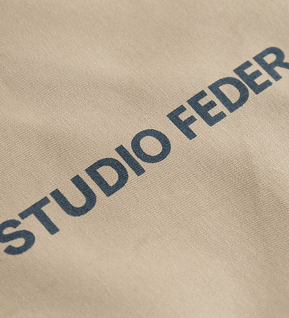 Studio Feder Geldbeutel - Melia - Leinwand - Sand Beige