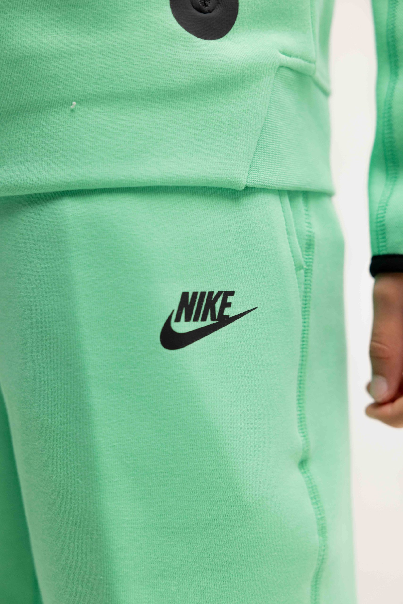 Nike Tech Fleece Trainingspak Kids Groen