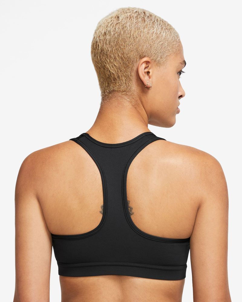 Brassière Nike Swoosh Noir pour femme