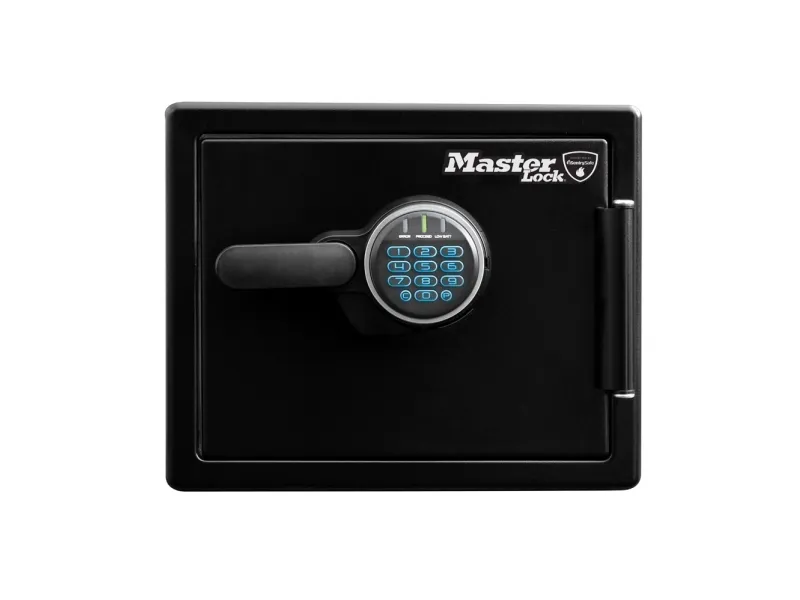 Master Lock Large No. LFW082FTC - Pengeskab - solidt stål - sort